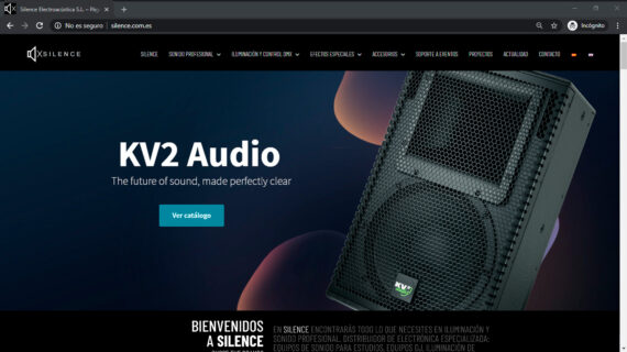 Tienda online de productos sonido, iluminación y efectos especiales