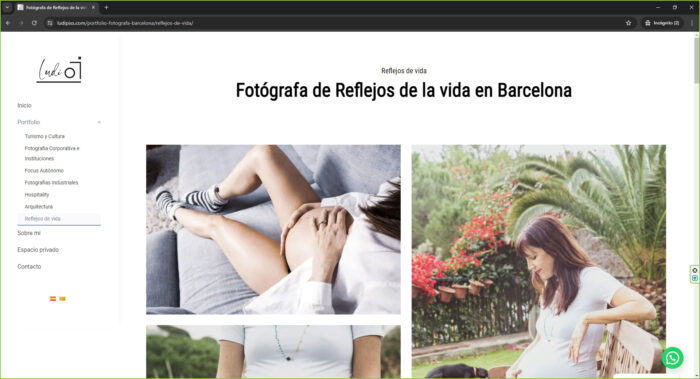 galeria web ludipixs.com - creacion web fotografia
