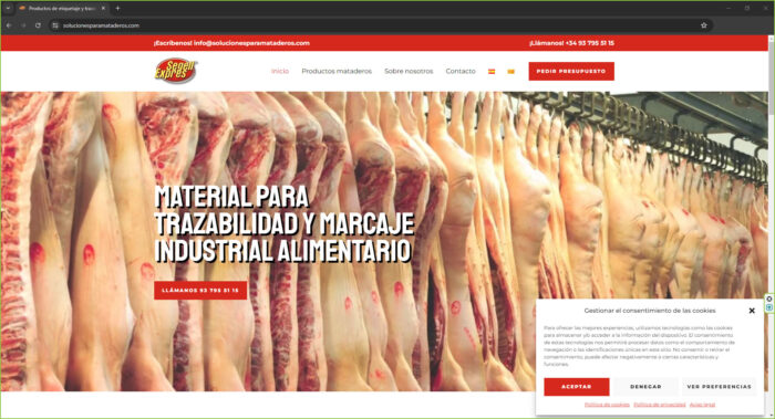 solucionesparamataderos_com001 home web solucionesparamataderos.com - productos para etiquetaje y trazabilidad