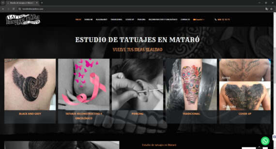 pagina web servicios 
