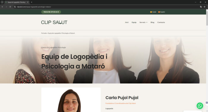 pagina web sobre nosotros 