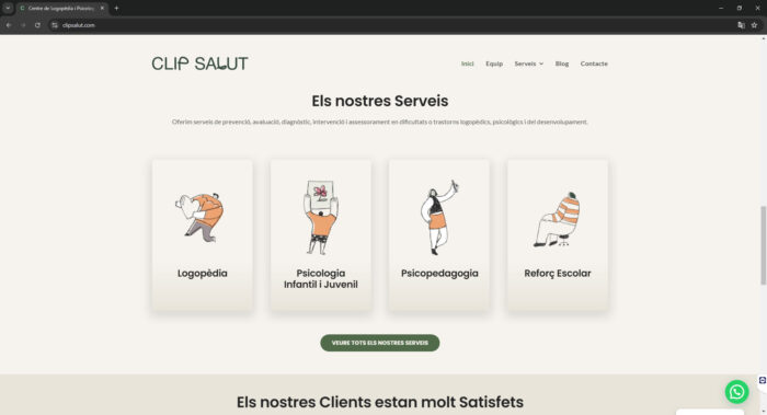 pagina web servicios 