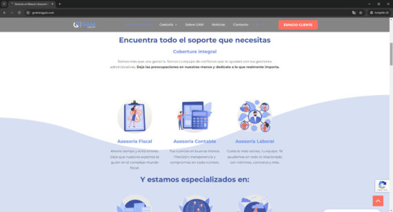 pagina web sobre nosotros 