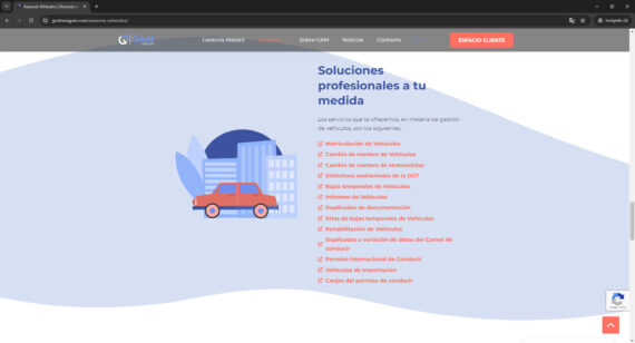 pagina web servicios 